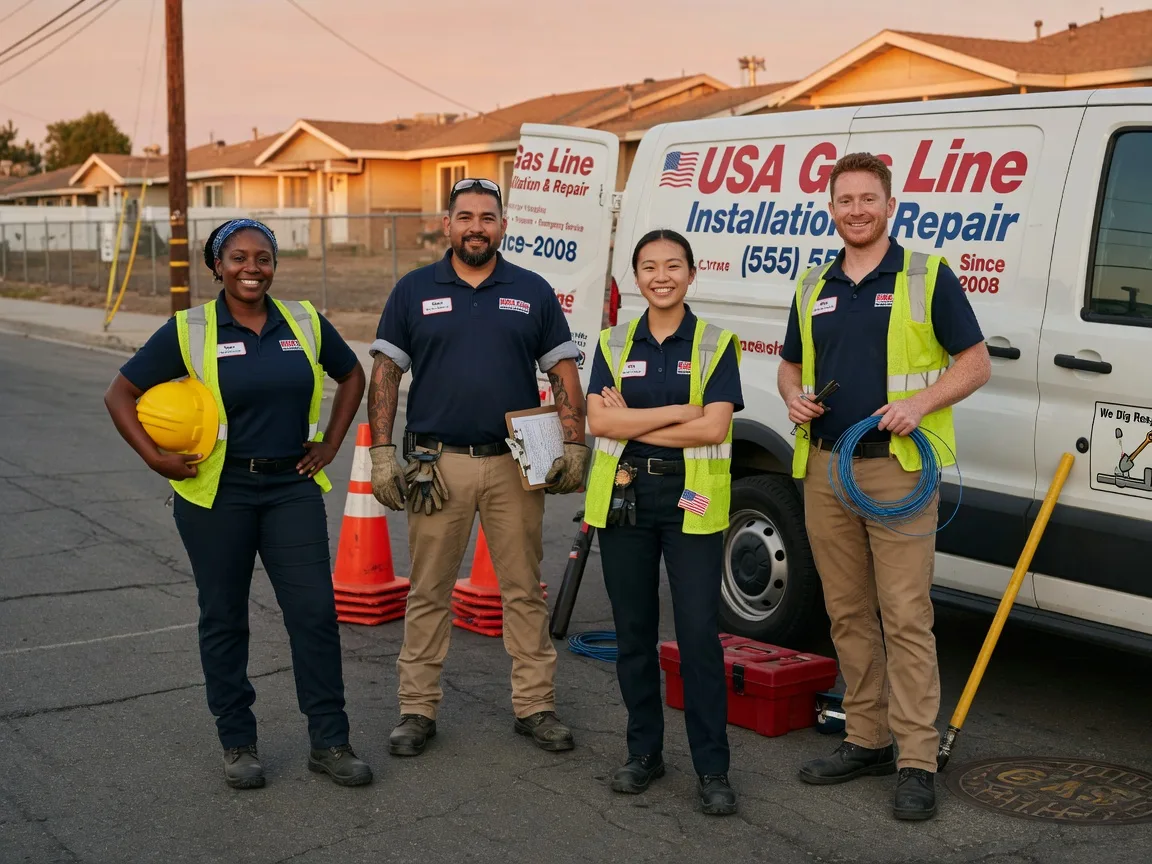 Gas Line Installation company in Mescalero, NM